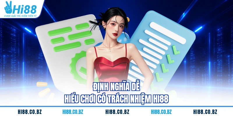 Định nghĩa dễ hiểu chơi có trách nhiệm HI88