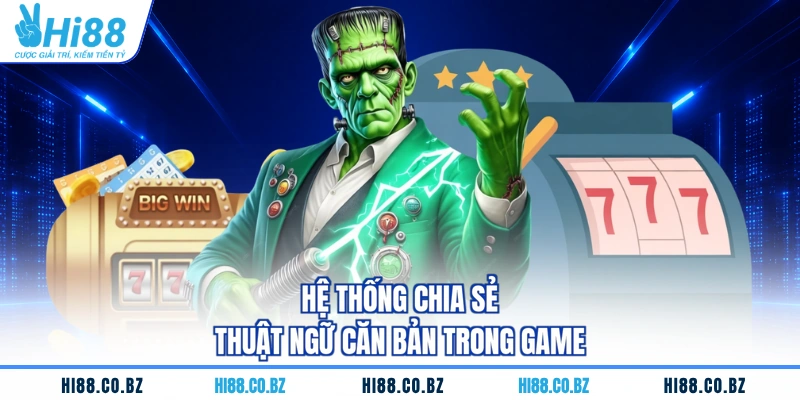 Hệ thống chia sẻ thuật ngữ căn bản trong game
