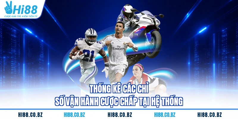 Thống kê các chỉ số vận hành cược chấp tại hệ thống